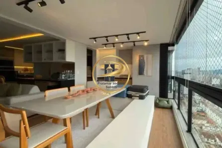 Apartamento com 3 Quartos à venda, 130m² no Aparecida, Santos