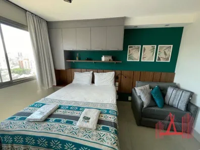 Apartamento com 1 Quarto para alugar, 27m² no Vila Clementino, São Paulo