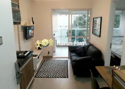 Flat com 1 Quarto para alugar, 35m² no Brooklin Paulista, São Paulo