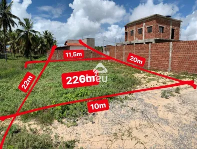 Lote/Terreno à venda, 229m² no , Rio do Fogo