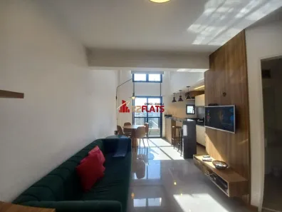 Flat com 1 Quarto para alugar, 52m² no Moema, São Paulo