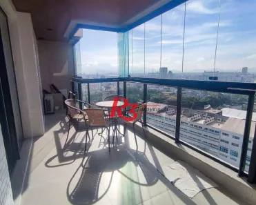 Apartamento com 1 Quarto para alugar, 54m² no Boqueirão, Santos