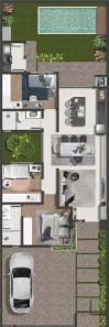Casa com 3 Quartos à venda, 93m² no Brazmadeira, Cascavel