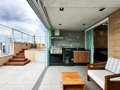 Apartamento com 4 Quartos para venda ou aluguel, 181m² no Jardim das Acácias, São Paulo