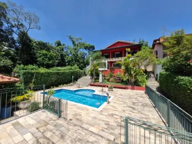 Casa de Condomínio com 4 Quartos para venda ou aluguel, 410m² no Chácara Santa Lúcia dos Ypes, Carapicuíba