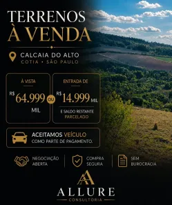 Lote/Terreno à venda, 500m² no Centro (Caucaia do Alto), Cotia
