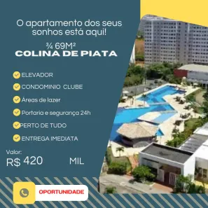 Apartamento com 3 Quartos à venda, 69m² no Piatã, Salvador