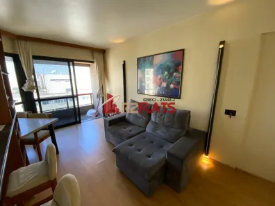 Apartamento com 1 Quarto para alugar, 45m² no Itaim Bibi, São Paulo