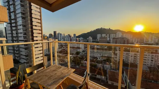 Apartamento com 1 Quarto à venda, 45m² no Campo Grande, Santos