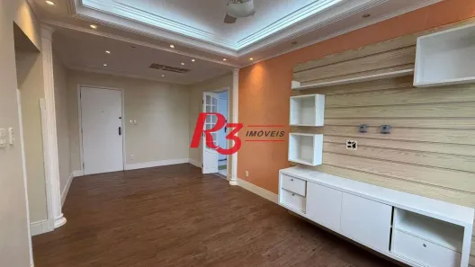 Apartamento com 2 Quartos para alugar, 90m² no Campo Grande, Santos
