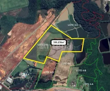 Lote/Terreno à venda, 100230m² no Eucaliptos, Fazenda Rio Grande