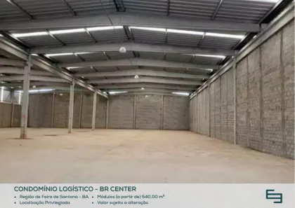 Galpão/Depósito/Armazém para alugar, 1200m² no Povoado João Paulo II, Amélia Rodrigues