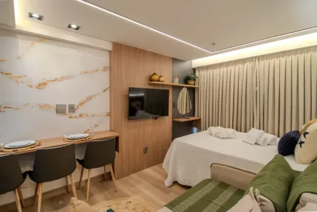 Flat com 1 Quarto à venda, 19m² no Cabo Branco, João Pessoa