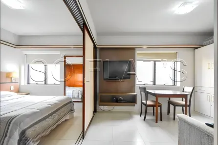 Flat com 1 Quarto à venda, 31m² no Cidade Monções, São Paulo