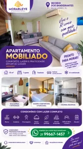 Apartamento com 1 Quarto para alugar, 51m² no Recreio dos Bandeirantes, Rio de Janeiro