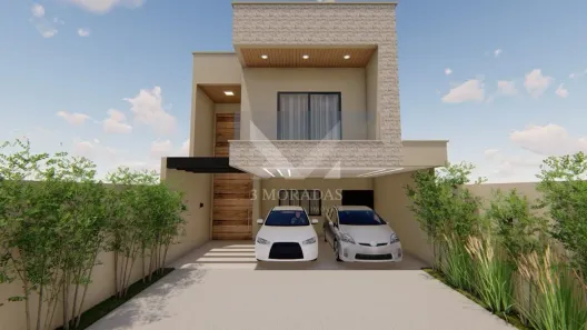 Sobrado com 4 Quartos à venda, 229m² no Vila Jardim São Judas Tadeu, Goiânia