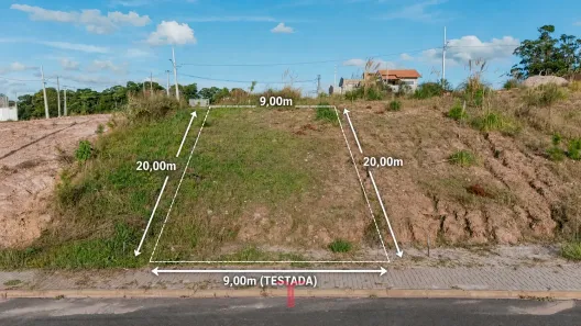 Lote/Terreno à venda, 180m² no Lamenha Grande, Almirante Tamandaré