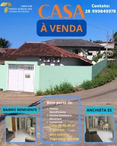 Casa com 2 Quartos à venda, 58m² no , Anchieta