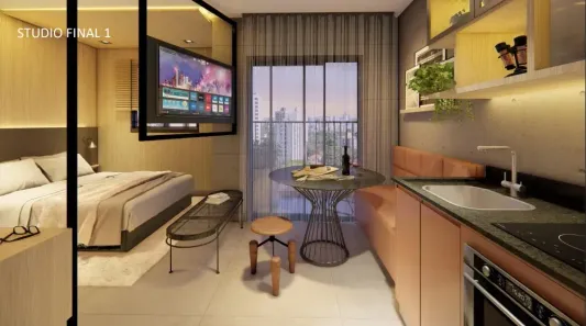 Apartamento com 1 Quarto à venda, 24m² no Vila Clementino, São Paulo
