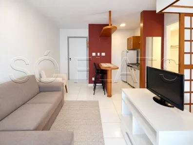 Apartamento com 1 Quarto para alugar, 34m² no Moema, São Paulo