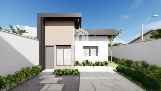 Casa com 2 Quartos à venda, 55m² no Luar da Barra, Barra dos Coqueiros