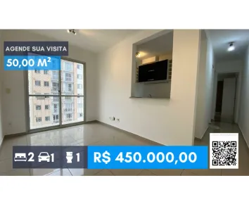 Apartamento com 2 Quartos à venda, 50m² no Jardim das Vertentes, São Paulo