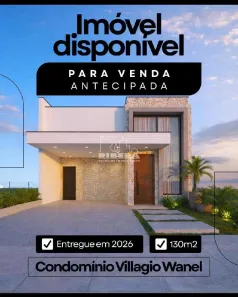 Casa de Condomínio com 3 Quartos à venda, 130m² no Jardim Residencial Villagio Wanel, Sorocaba