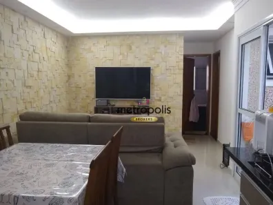 Apartamento com 2 Quartos à venda, 57m² no Campestre, Santo André