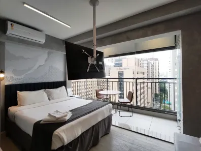Apartamento com 1 Quarto à venda, 25m² no Indianópolis, São Paulo