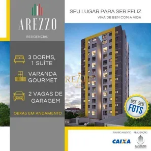Apartamento com 3 Quartos à venda, 76m² no Jardim Panorama, Valinhos