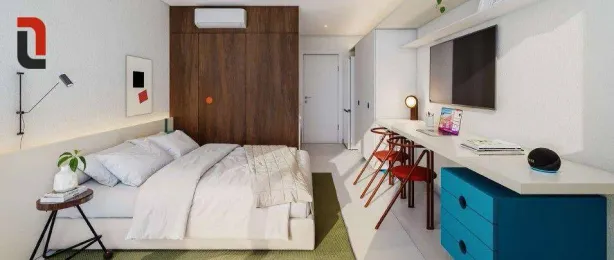 Apartamento com 1 Quarto à venda, 23m² no Centro, Curitiba