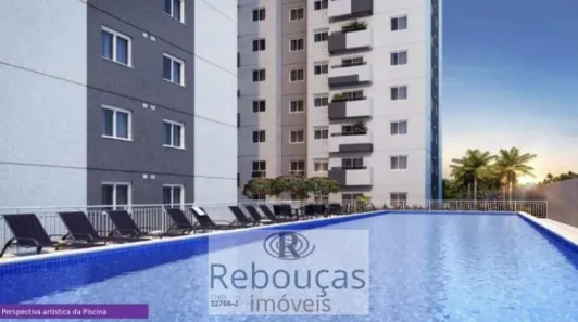 Apartamento com 2 Quartos à venda, 42m² no Jabaquara, Santos