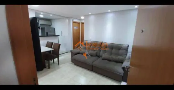 Apartamento com 2 Quartos à venda, 44m² no Vila Izabel, Guarulhos