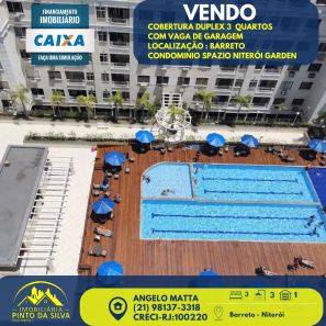 Apartamento com 3 Quartos à venda, 110m² no Barreto, Niterói