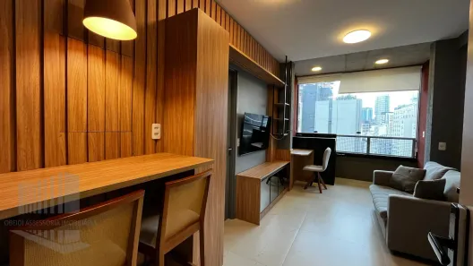 Apartamento com 1 Quarto para alugar, 38m² no Consolação, São Paulo