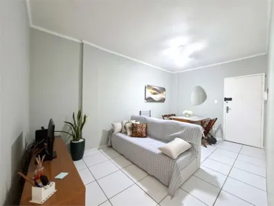 Apartamento com 1 Quarto para alugar, 57m² no Ponta da Praia, Santos