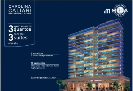 Apartamento com 3 Quartos à venda, 111m² no Itapuã, Vila Velha