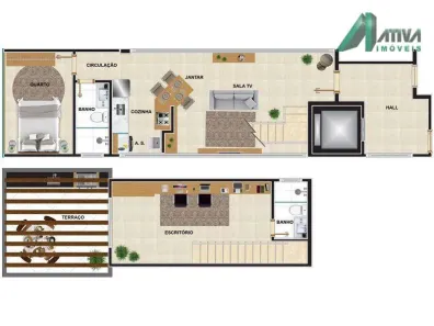 Cobertura com 2 Quartos à venda, 91m² no Lourdes, Belo Horizonte