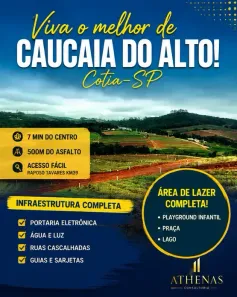Lote/Terreno à venda, 500m² no Esmeralda Park (Caucaia do Alto), Cotia