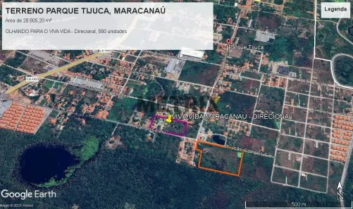 Lote/Terreno à venda, 9600m² no Parque Tijuca, Maracanaú