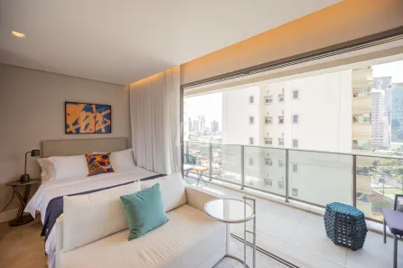 Apartamento com 1 Quarto para alugar, 42m² no Pinheiros, São Paulo