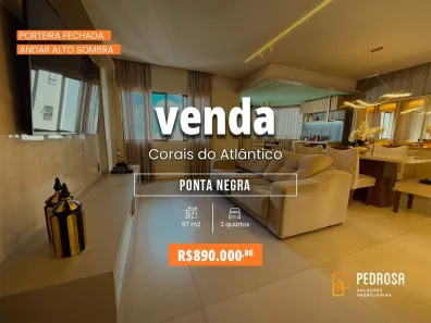 Apartamento com 3 Quartos à venda, 177m² no Ponta Negra, Natal