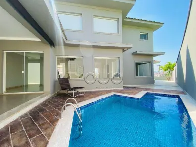 Casa de Condomínio com 4 Quartos para venda ou aluguel, 333m² no Terras de Piracicaba, Piracicaba