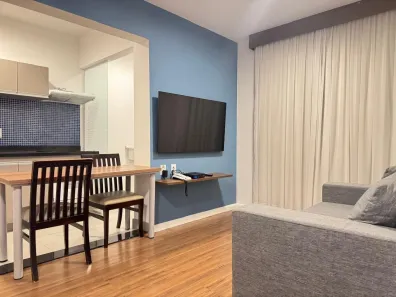 Flat com 2 Quartos para alugar, 65m² no Cidade Monções, São Paulo