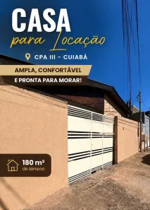 Casa com 3 Quartos para alugar, 180m² no Morada da Serra, Cuiabá