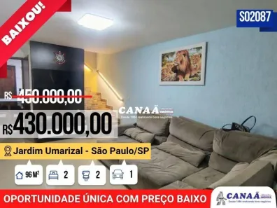 Sobrado com 2 Quartos à venda, 96m² no Jardim Umarizal, São Paulo