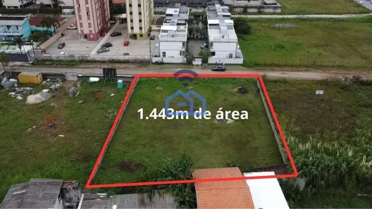 Lote/Terreno à venda, 1443m² no Balneário Gardem Mar, Caraguatatuba
