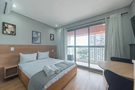 Kitnet com 1 Quarto à venda, 23m² no Santo Amaro, São Paulo