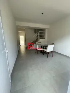 Casa de Condomínio com 2 Quartos à venda, 68m² no Sítio do Campo, Praia Grande