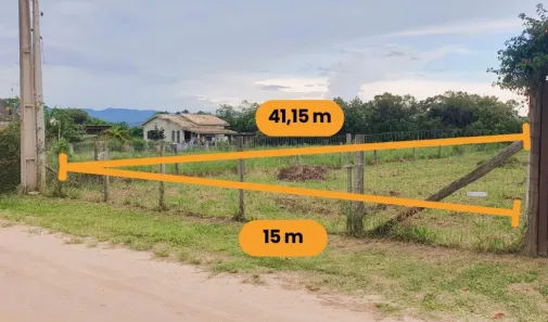 Lote/Terreno à venda, 617m² no Ibiraquera, Imbituba